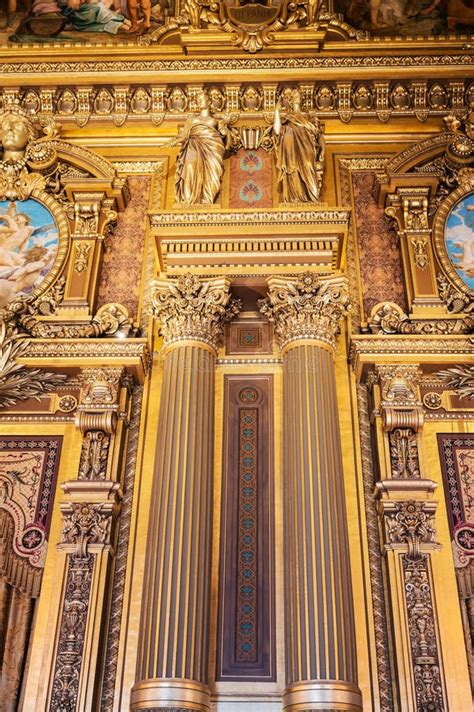 Interior of Opera Garnier in Paris, France Editorial Stock Image - Image of opera, capital ...