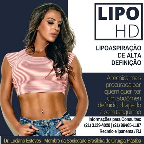 lipoaspiracao de alta definicao lipo hd ou lipo lad dr luciano esteves