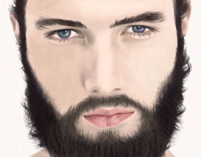 bearded guy behance