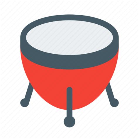 Instrument, music, musical, percussion, sound, timpani, timpany icon