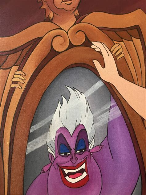 Ursula as Vanessa Wedding Inspired Original Acrylic Painting - Etsy