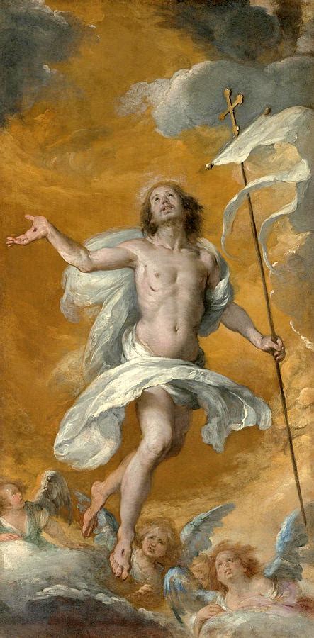 The Risen Christ Painting by Bernardo Strozzi