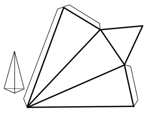 Pirâmide Para Imprimir E Montar - 9