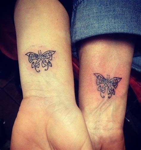 Hand Butterfly Mother Daughter Tattoo Design - Mother Daughter ...