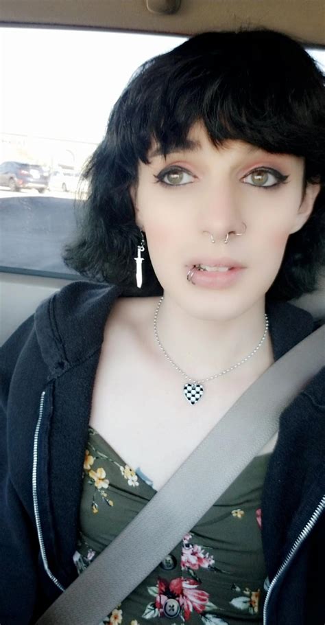 2 years HRT turned me into a goth girl ☠ : r/transadorable