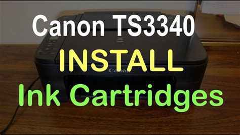Canon TS3340 Ink Cartridge Replacement review - YouTube