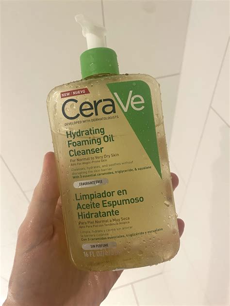CeraVe Hydrating Foaming Oil Cleanser : r/AusSkincare