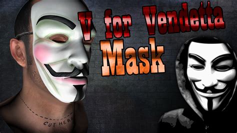 V for Vendetta Mask [Face Paint] - GTA5-Mods.com