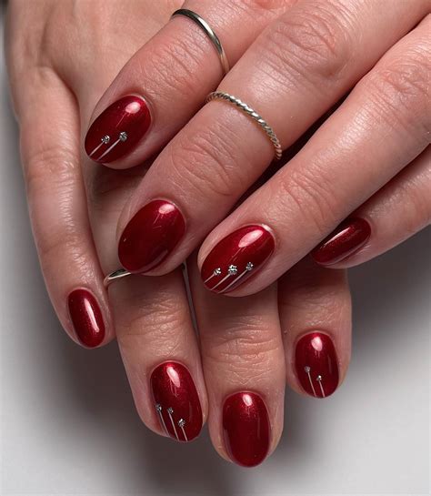 nail paint burgundy 6
