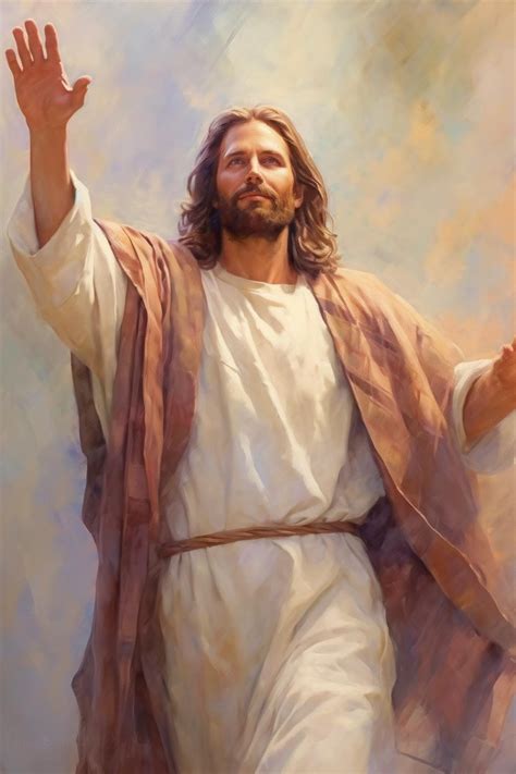 Jesus Arm Outstretched Spiritual Christian Digital Download High