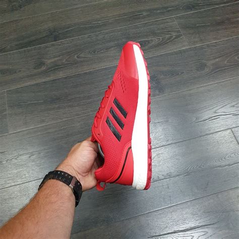 Купить кроссовки Адидас Буст | Adidas Boost Red Black White в интернет ...