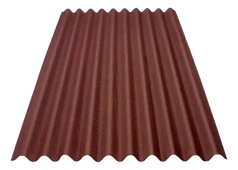 Telha Ecológica Clássica Vermelha 3mm 2,00x0,95m Onduline | MercadoLivre