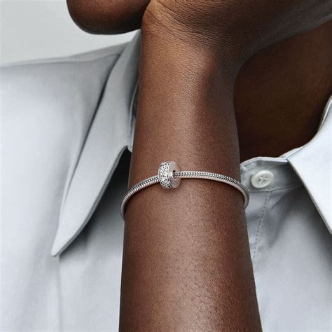 Klarer Pavé Clip | Pandora