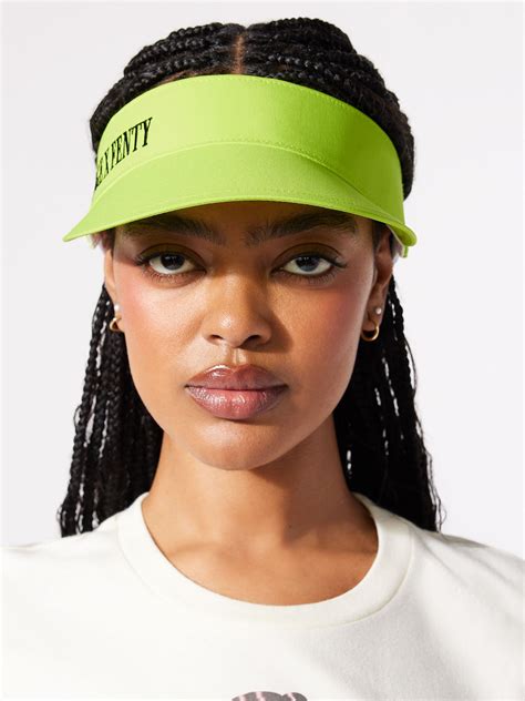 Prep School Visor in Green | SAVAGE X FENTY