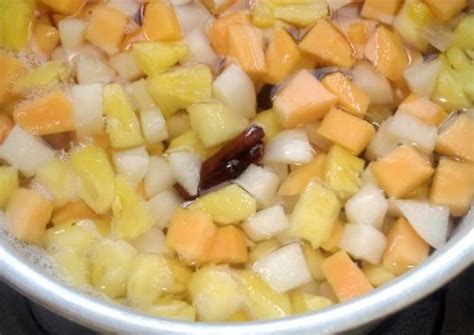 resep air buah cocktail oleh nita kumala dewi cookpad