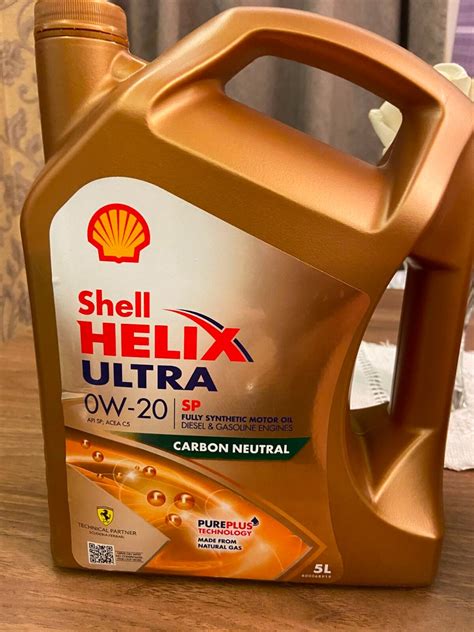 Shell Helix Ultra 0W-20 (API SP, ACEA C5) - Shell - Форум oil-club.ru ...