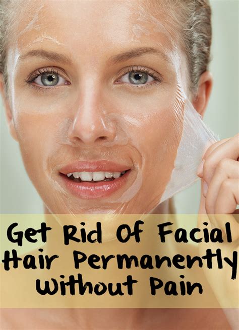 how to get rid from facial hair