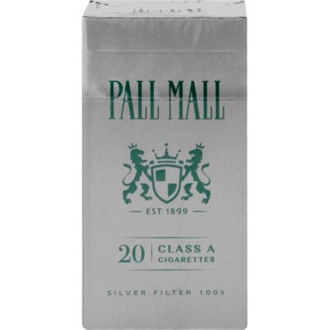 Pall Mall Classic Menthol Silver Filter 100s Cigarettes, 1 ct - Fry’s ...