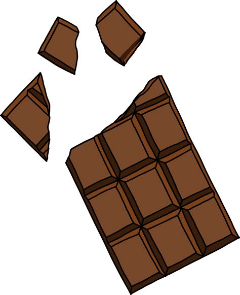 Desenho Barra De Chocolate - RETOEDU