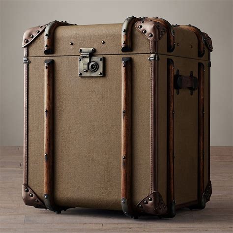 trunk side table brown boola boola