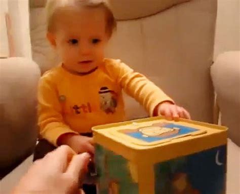 Viral Video of the Day: Baby freaks out at jack-in-the-box - syracuse.com