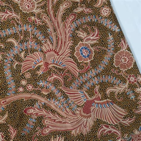 indonesian printed batik fabric  meter diy sewing quilt batik wall