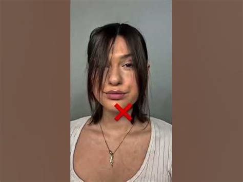 Как правильно укладывать чёлку💗 - YouTube