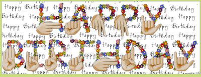 HAPPY BIRTHDAY - ASL Alphabet by VICOZIA on DeviantArt