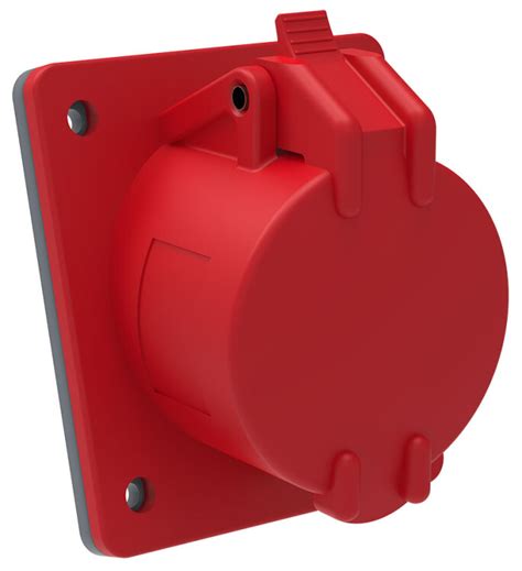 Розетка панельная 3P+N+E 16A IP44 415 MAGNUM ИЭК - купить по низкой ...