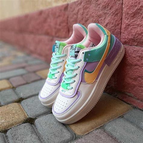 Кроссовки женские nike air force 1 shadow летние, кожаные найк аир форс ...