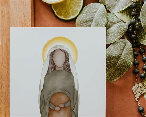 Saint Elizabeth Saint Card Saint Print Catholic Gift - Etsy