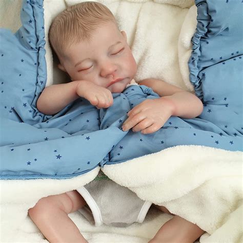 Мягконабивная кукла Реборн (Reborn Dolls) - Мальчик в махровой пижаме ...