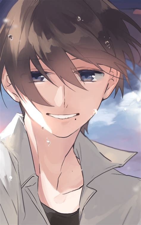 cute anime boy