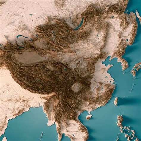 gobi desert physical map