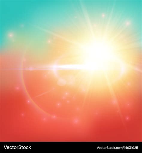 warm summer background royalty  vector image