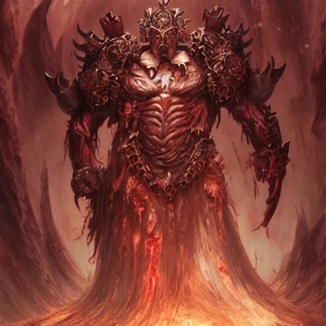 blood for the blood god, au naturel, hyper detailed, | Stable Diffusion