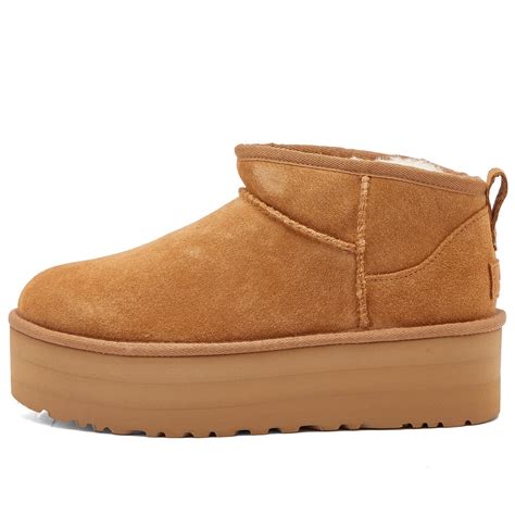 ugg classic ultra mini platform chestnut  au