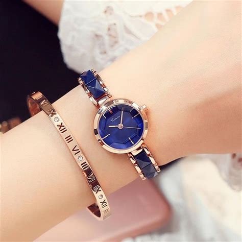 Керамика и Золото Женские Часы – Optimprice | Rose gold watches women ...