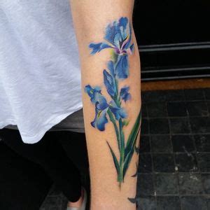 Tattoo uploaded by Stacie Mayer • Painterly freesia tattoo by Beynur ...