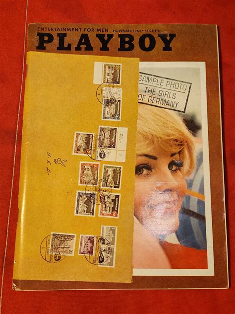 Playboy November 1964 Playmate Kai Brendlin, Shel Silverstein, Arthur C