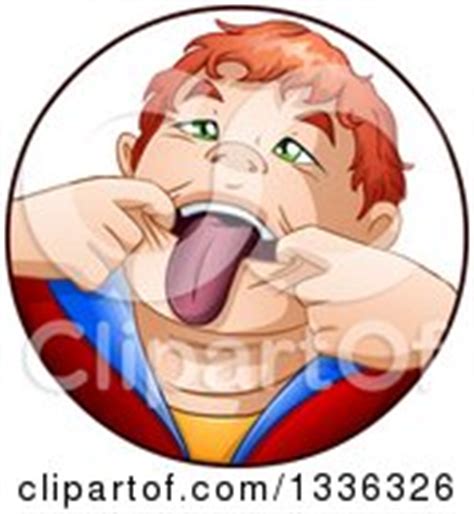 Bratty Spoiled Girl Sticking Her Tongue Out And Teasing Posters, Art ...