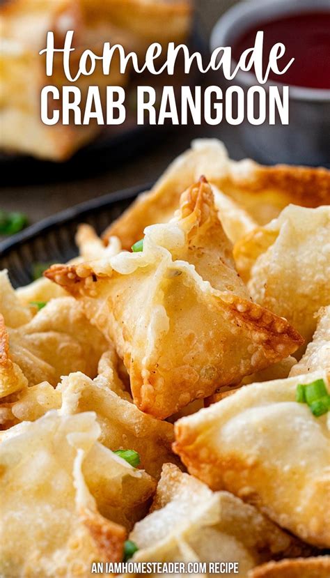 Homemade Crab Rangoon Recipe - Easy and Delicious Appetizer