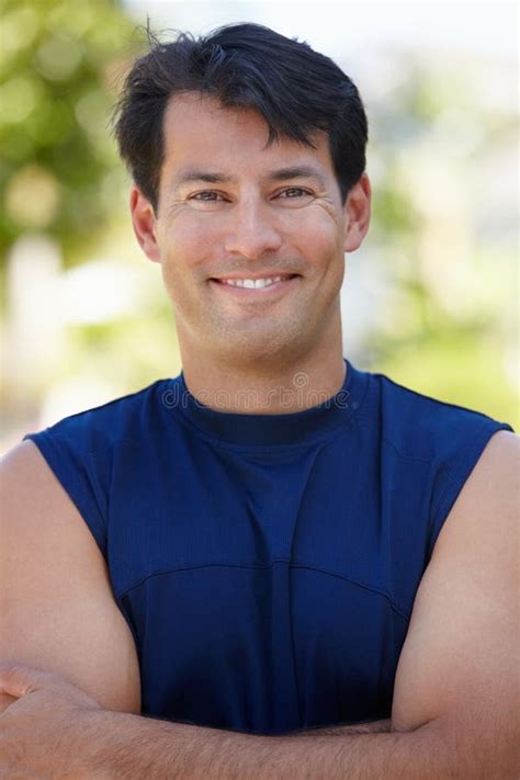 fit active man outdoors stock photo image  adult