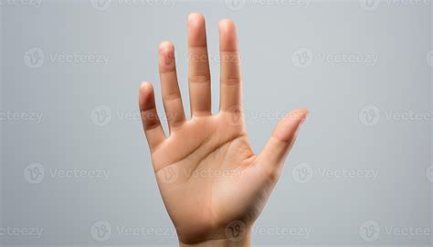 AI generated Human hand gesturing, touching success, reaching for