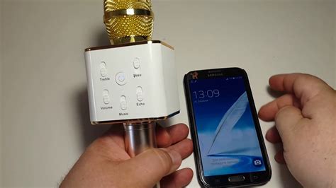 Блютуз Караоке Микрофон с колонками TUXUN Q7 PRO обзор на русском ...