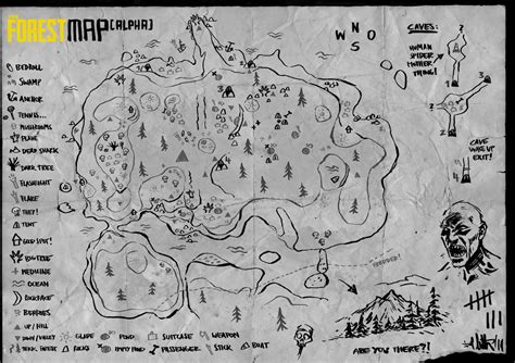 Map - The Forest