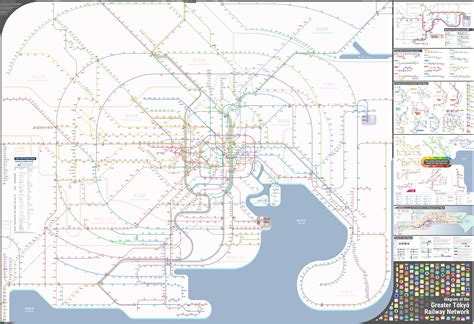 Tokyo Rail Map 4
