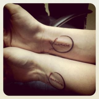 My New Wrist Tattoos - One Starry Night