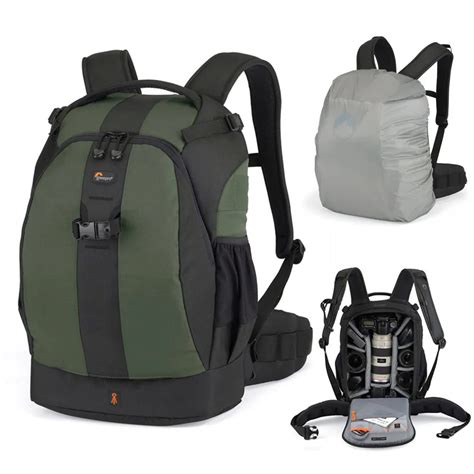 Green Genuine Lowepro Flipside 400 AW DSLR Camera Photo Bag laptop ...