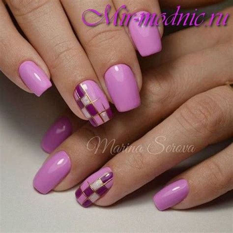 Гель лак голубой дизайн | Plaid nails, Nail art, Art deco nails